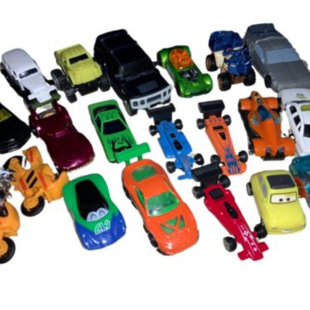 Toy Vehicles- cars , motorcycles, and more 21 Vehicles